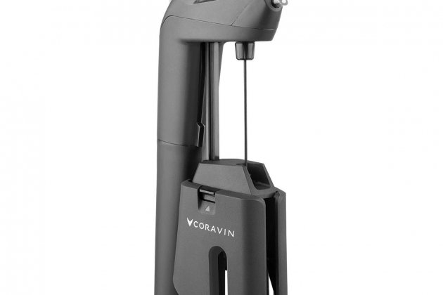 Sistema conservador de vinos con cápsula de gas Three + Coravín1