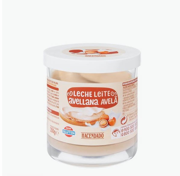 Crema de leche y avellanas de Hacendado1