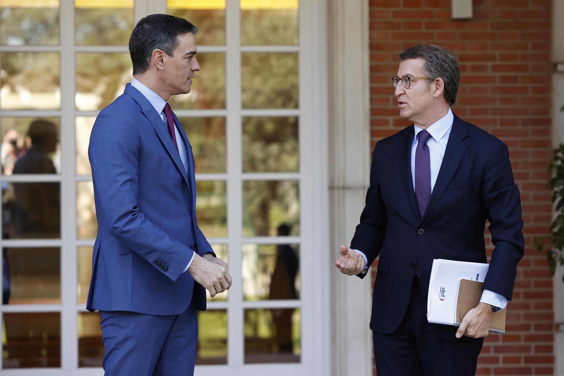 Sánchez i Feijóo topen pels impostos però obren la porta a renovar el CGPJ