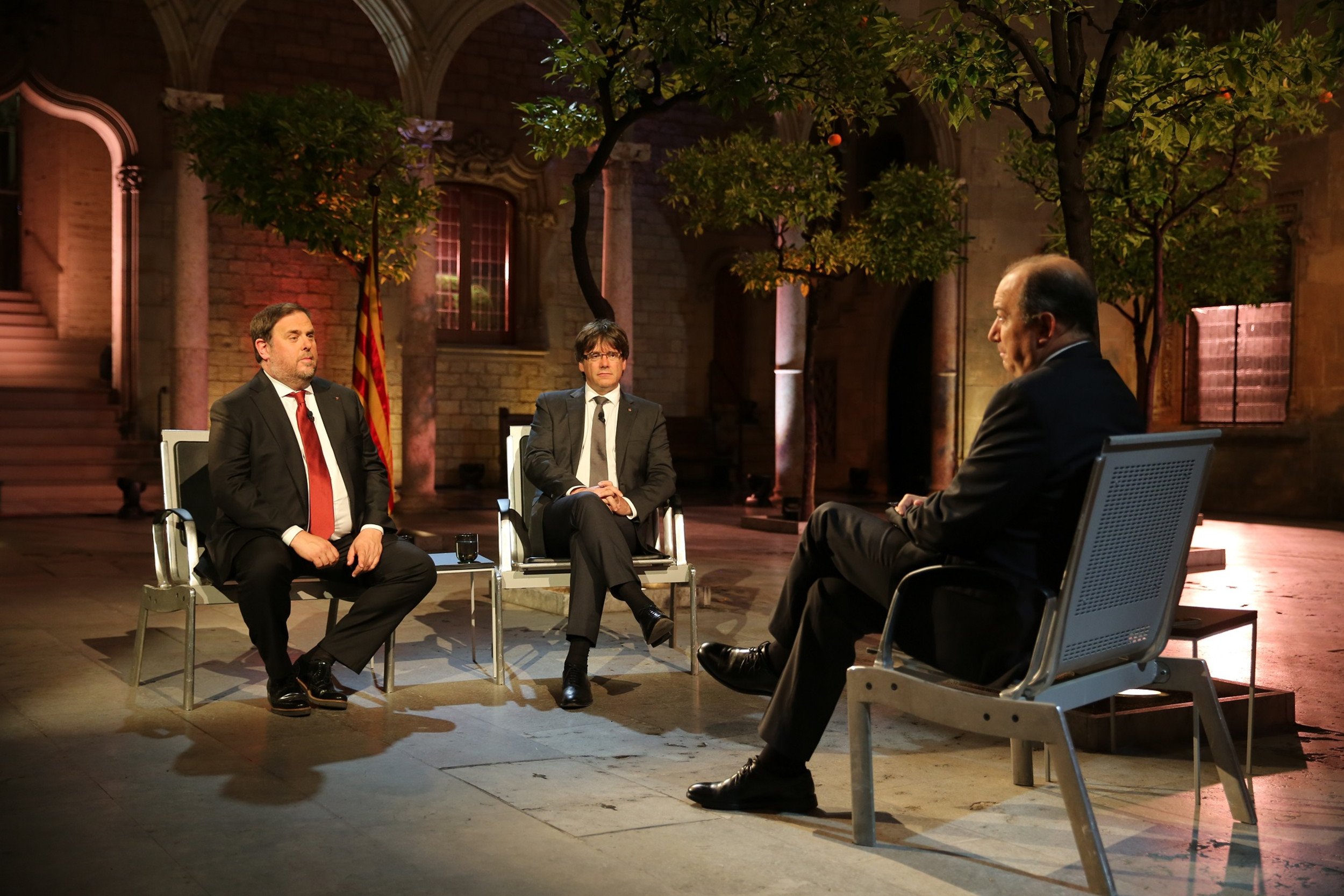 Puigdemont: "Solo si gana el 'no' convocaremos elecciones autonómicas"