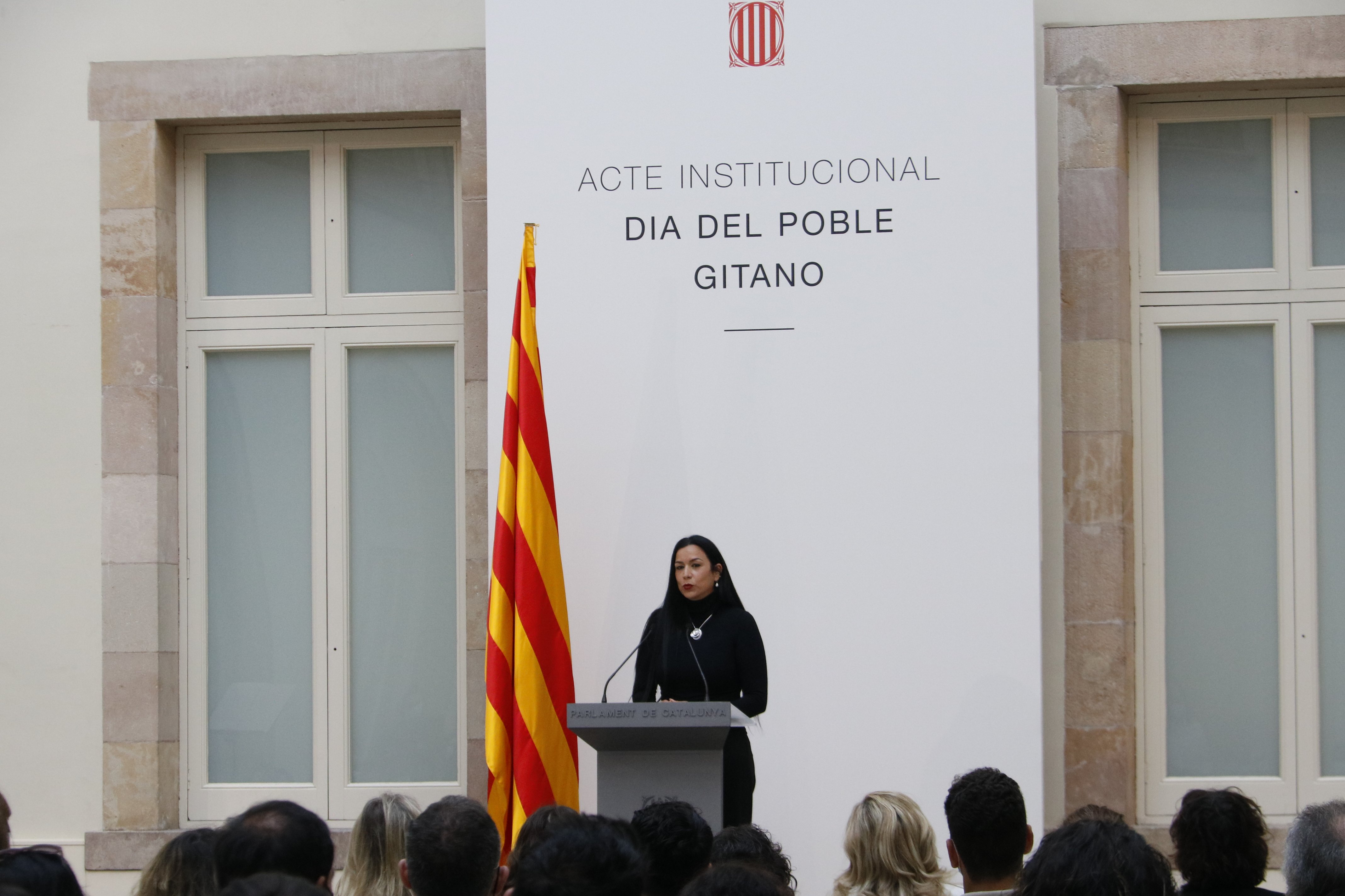 Leonor Fernandez gitana Parlament ACN