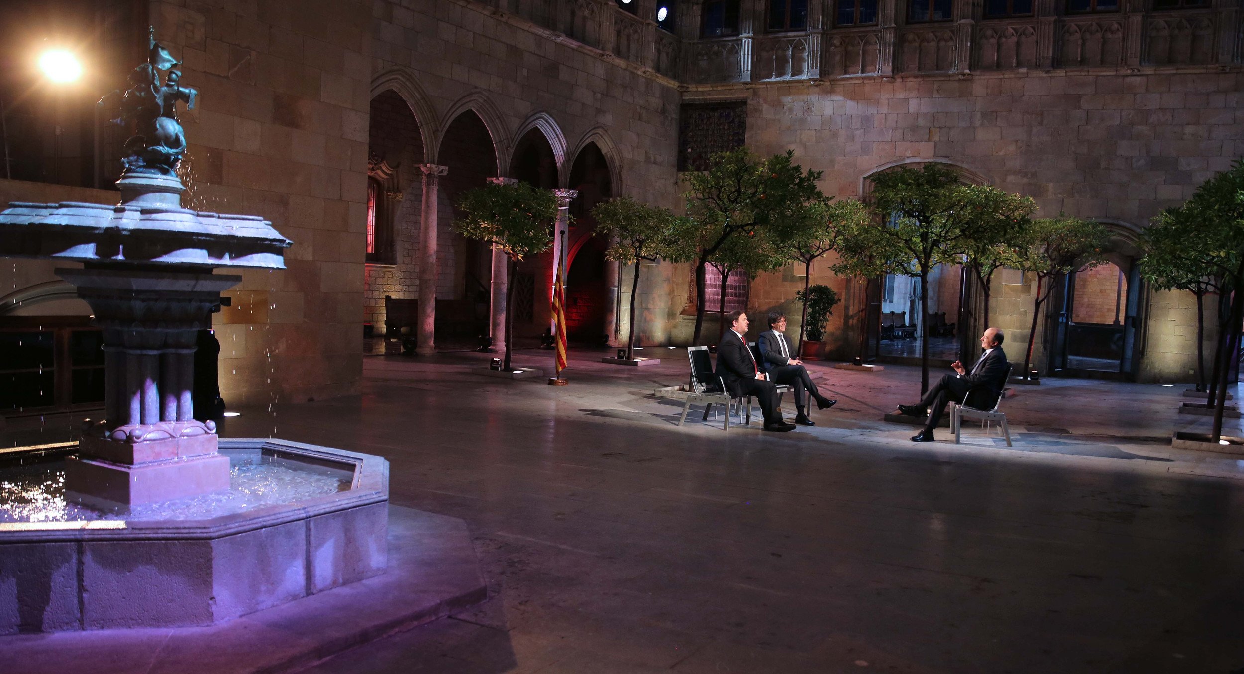 L’entrevista de TV3 a Puigdemont i Junqueras va arribar al milió d'espectadors