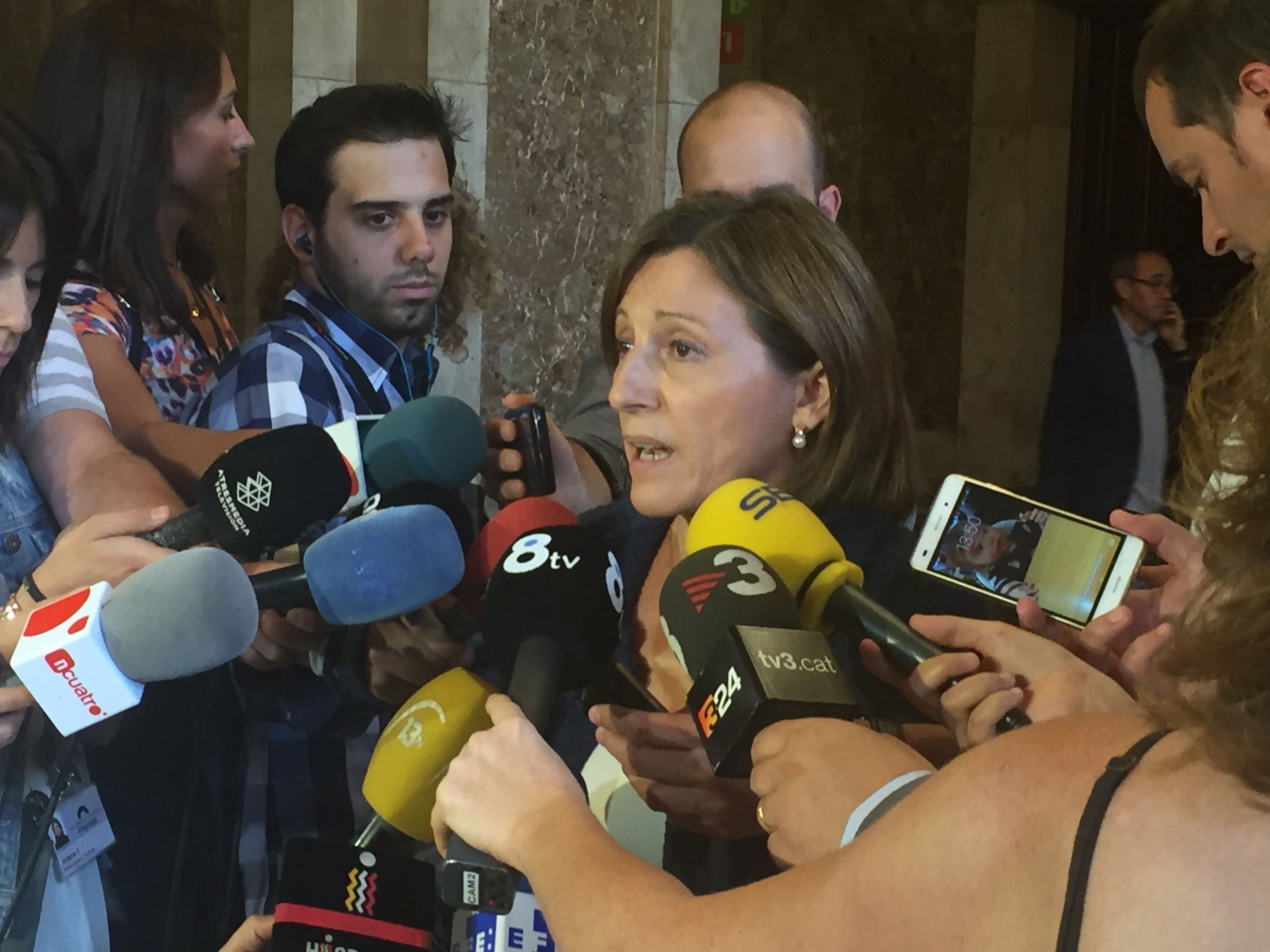 Forcadell urge al Govern que proponga un nuevo director de Antifrau