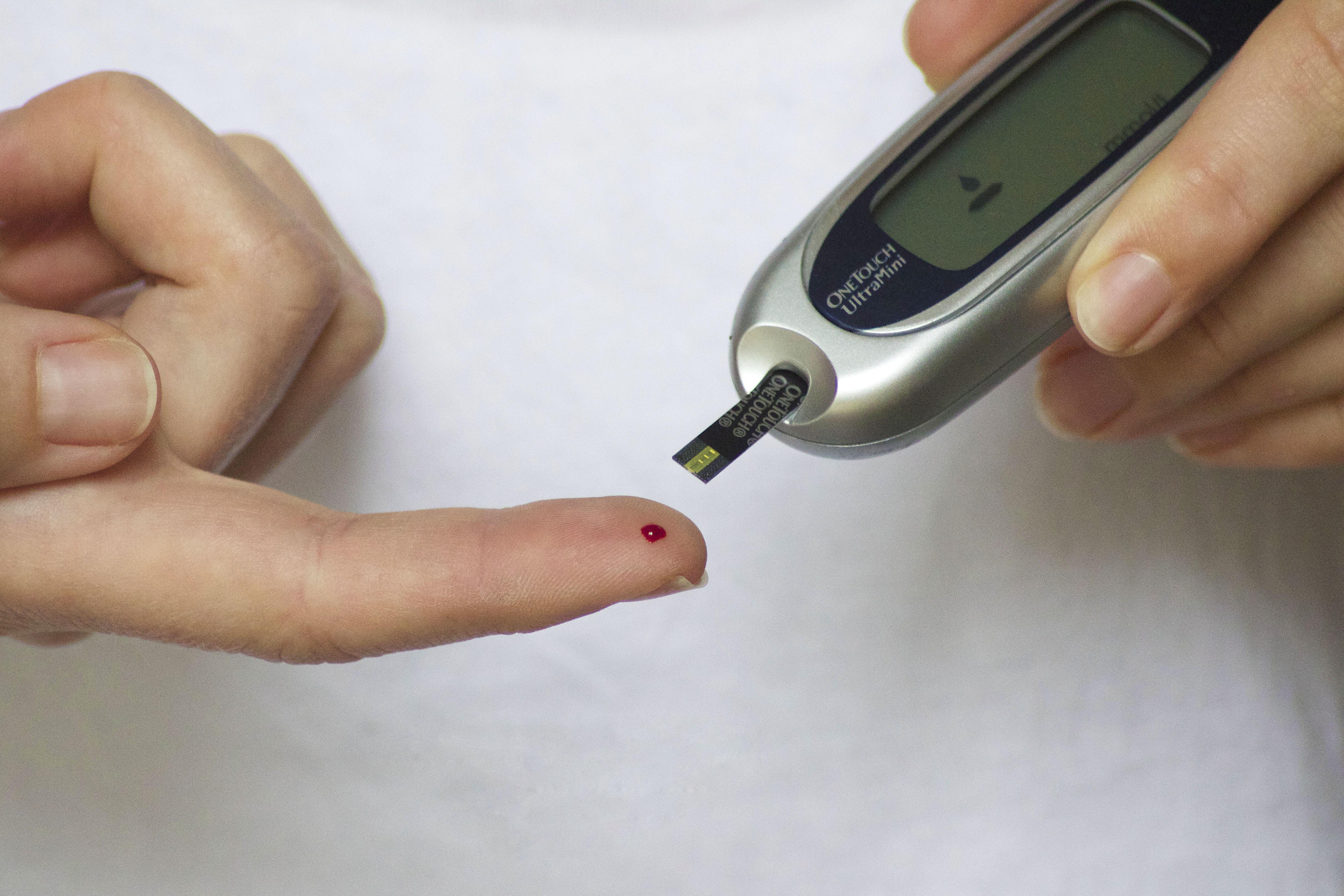 Prueba sangre diabetes