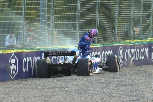 fernando alonso accident gp australia @F1