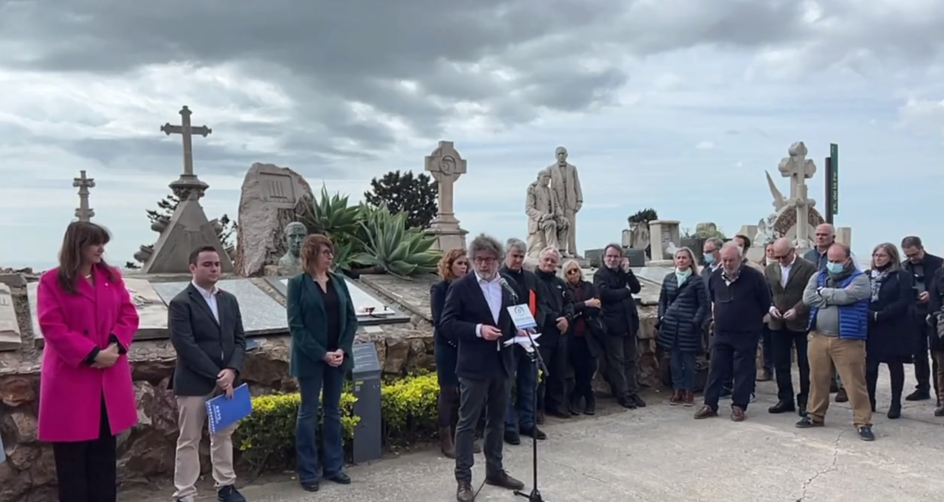 Homenaje al democristiano Carrasco i Formiguera, fusilado por Franco