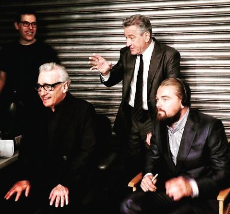Robert de Niro, Leonardo DiCaprio i Martin Scorsese
