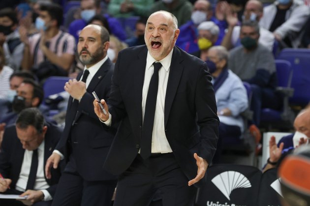 Pablo Laso chillando EFE