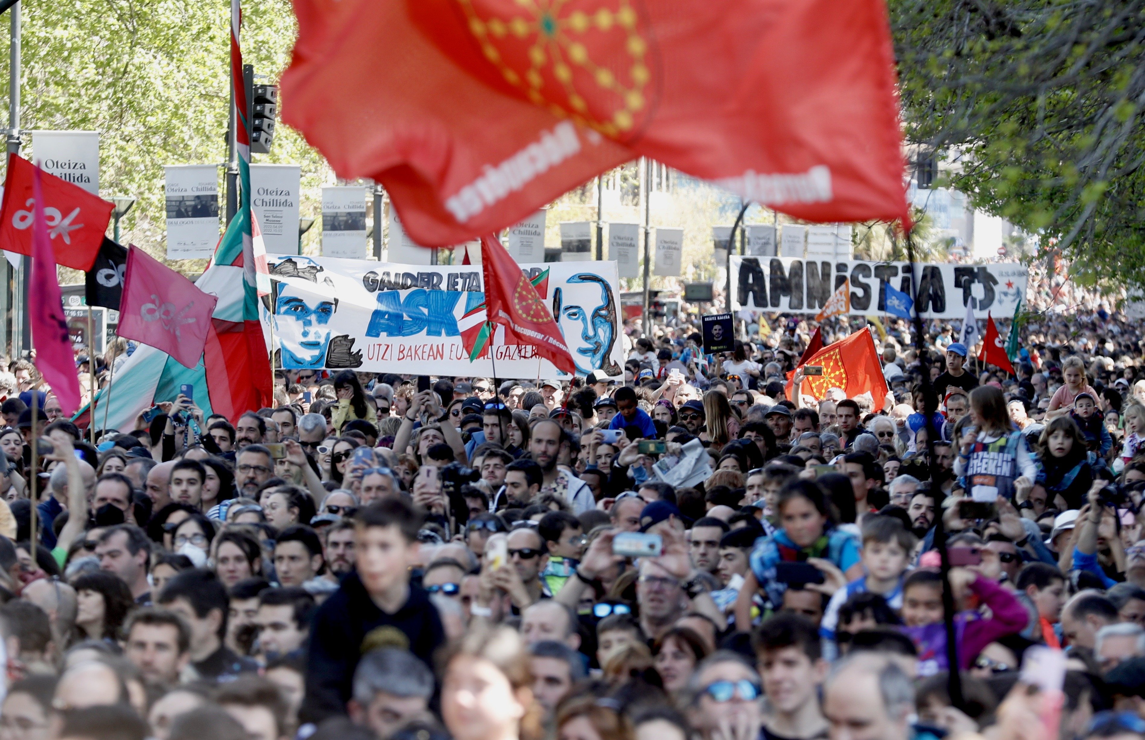 2.500 km y once días corriendo sin pausa: acaba la 22.ª edición de la Korrika