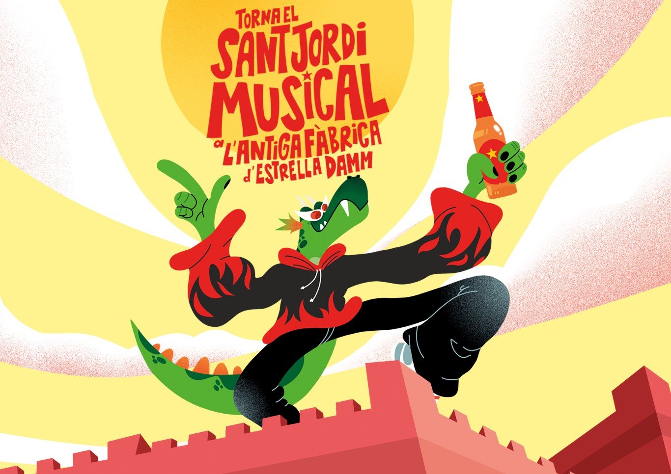 La Antigua Fábrica Estrella Damm acoge una nueva edición del Sant Jordi Musical