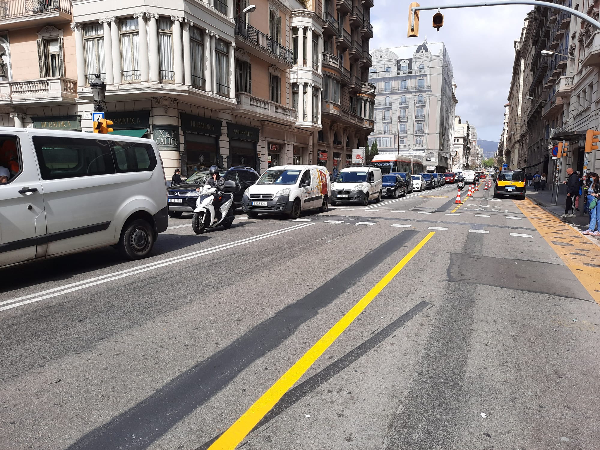 Junts avisa de que pasado Semana Santa "el caos será inimaginable" en Via Laietana