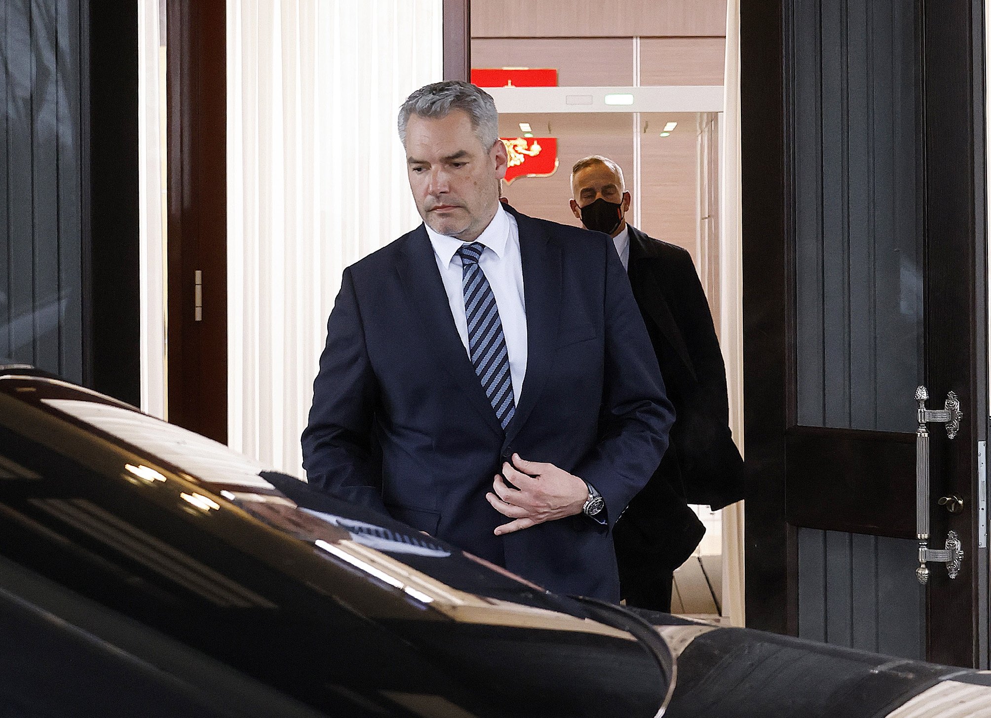 El canciller de Austria, el primero en reunirse con Putin en Moscú: "Diálogo duro"