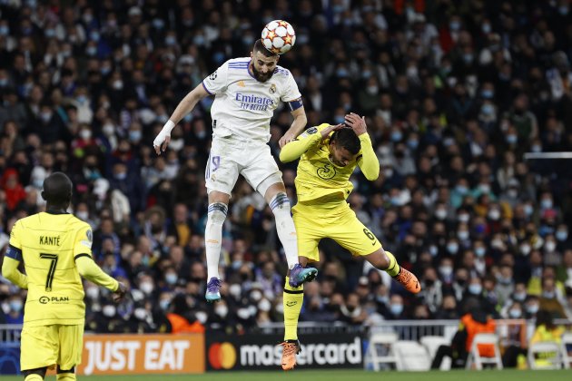 Benzema Thiago Silva Real Madrid Chelsea EFE