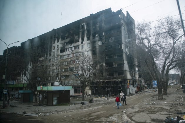 guerra rusia ucrania soldados mariupol