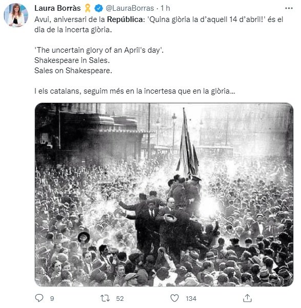 tuit laura borràs republica tuit laura borràs republica