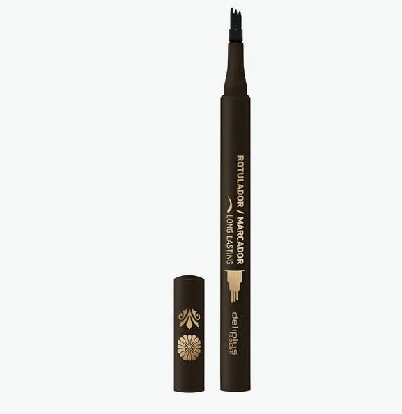Rotulador de cejas Long Lasting de Deliplus 01 3 puntas