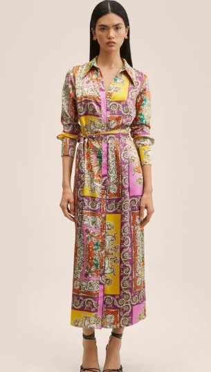 Vestit de Mànec|Mango