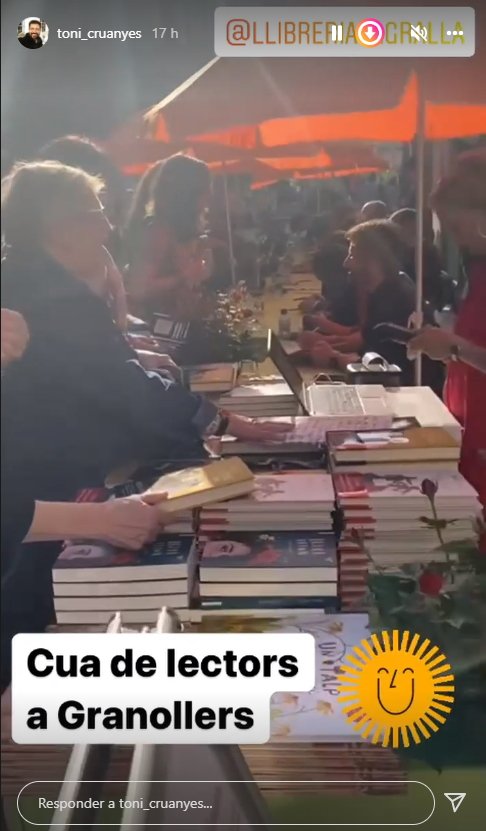 Girona pre Sant Jordi signatures @toni cruanyes