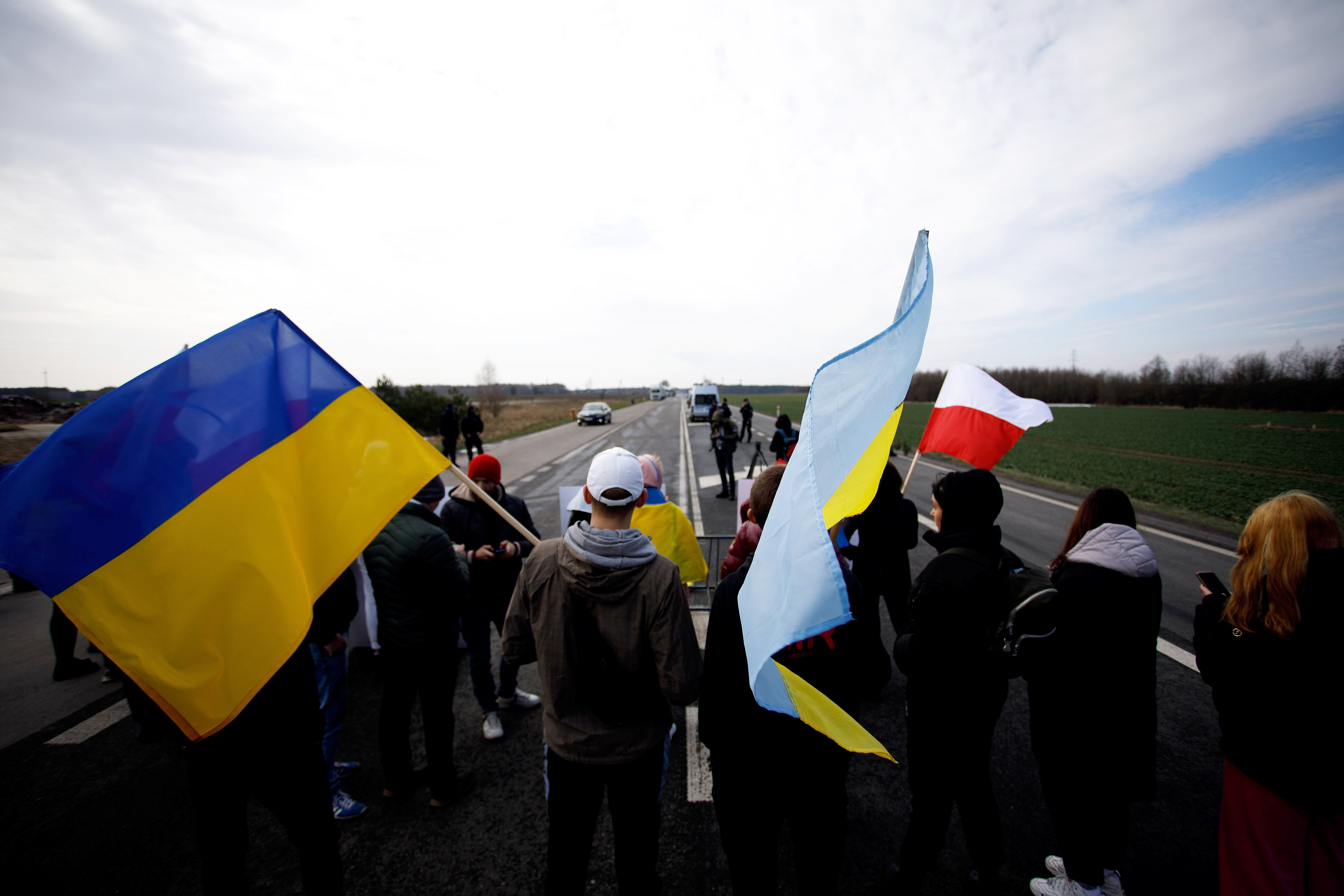 Caravanes de camions russos i bielorussos per fugir de la UE