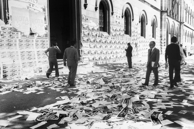 ELECCIONS 15J 1977 BARCELONA EFE