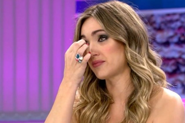 Marta Riesco plora MEDIASET 