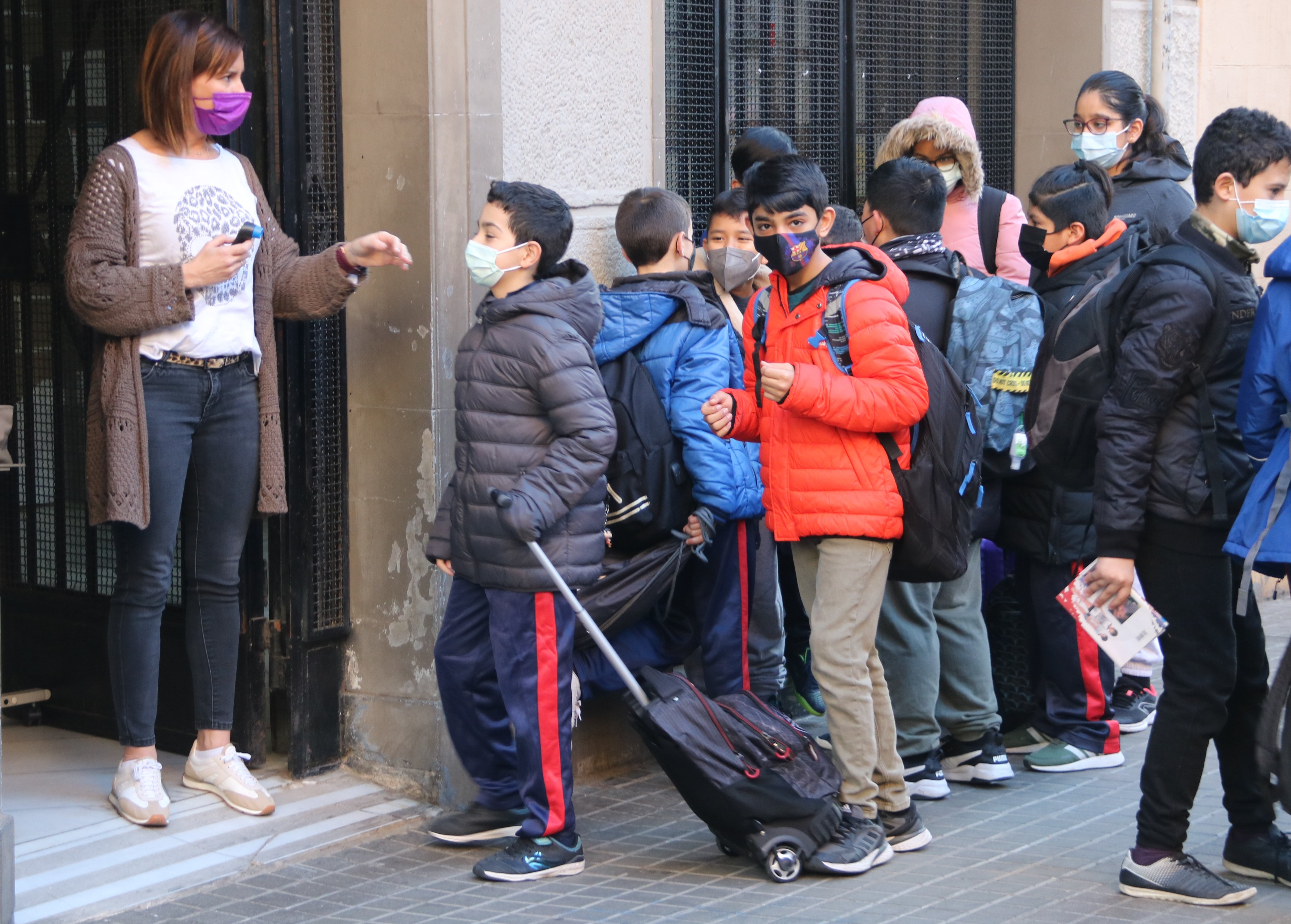 Aquest dimarts els alumnes tornen a l'escola sense mascareta