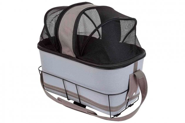 Borsa per a bicicleta per a transport de perros1