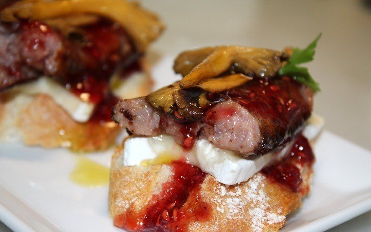 pintxo botifarra brie camagrocs salsa gerds pas11