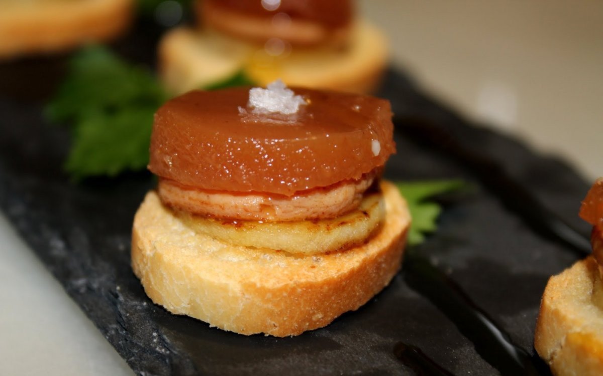 pintxo foie poma codony pas000