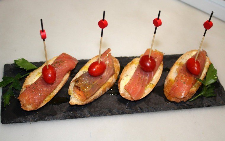 pintxo salmo fumat mostassa pas14