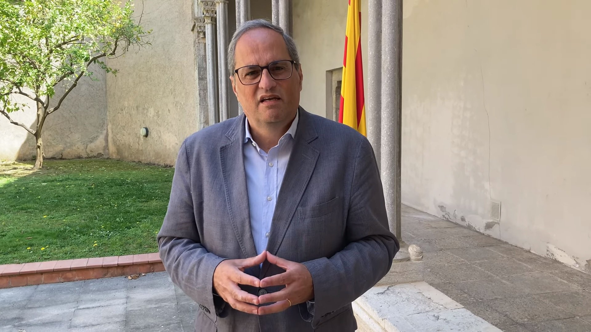 Torra, rotund: "Vam fer caure el govern Rajoy i hem de tombar el govern Sánchez"