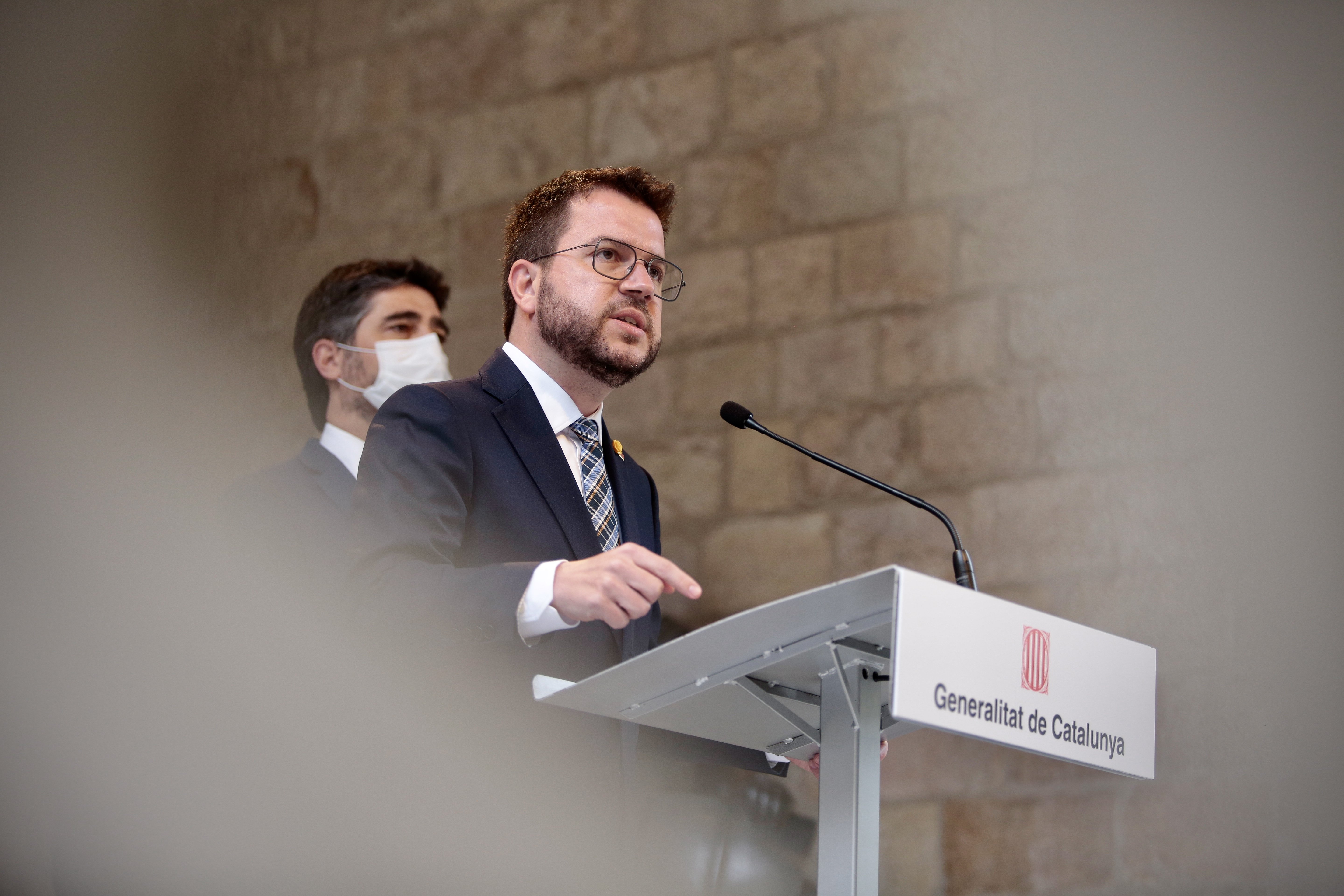 Aragonès speaks only of "damaged" trust with Sánchez after CatalanGate exposé