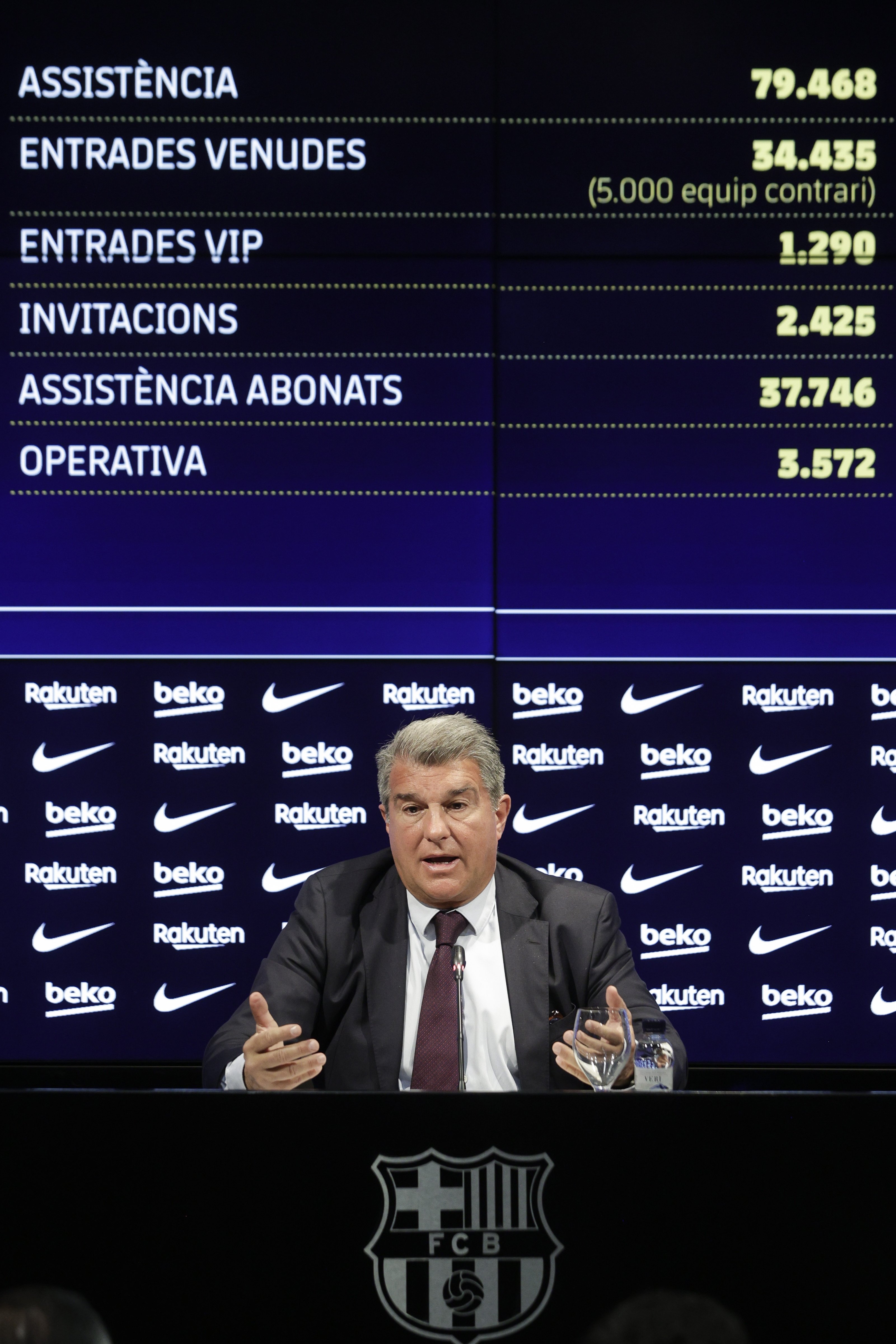 Joan Laporta, ara sí, reconeix que es va equivocar amb el fitxatge i el Barça està patint les conseqüències