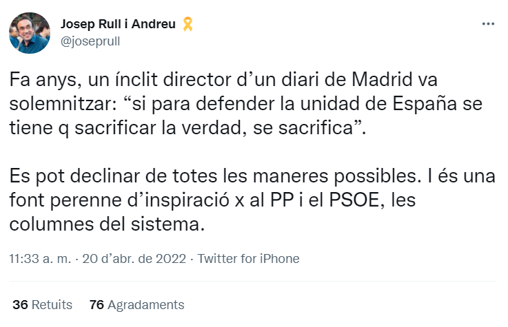 tuit josep rizo tuit josep rizo