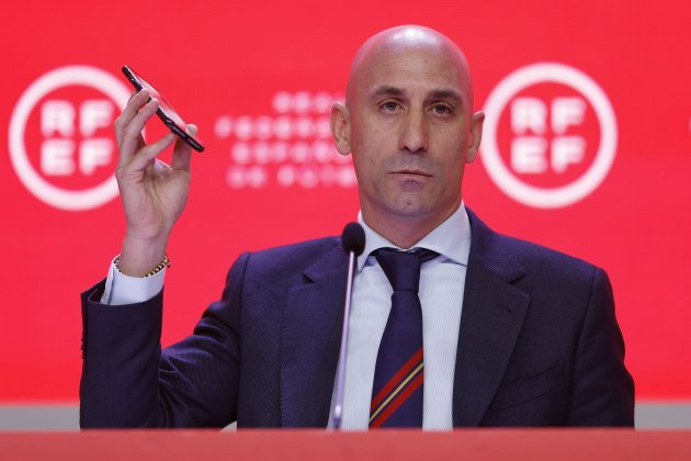 Rubiales telefoneo RFEF EFE Rubiales telefoneo RFEF EFE