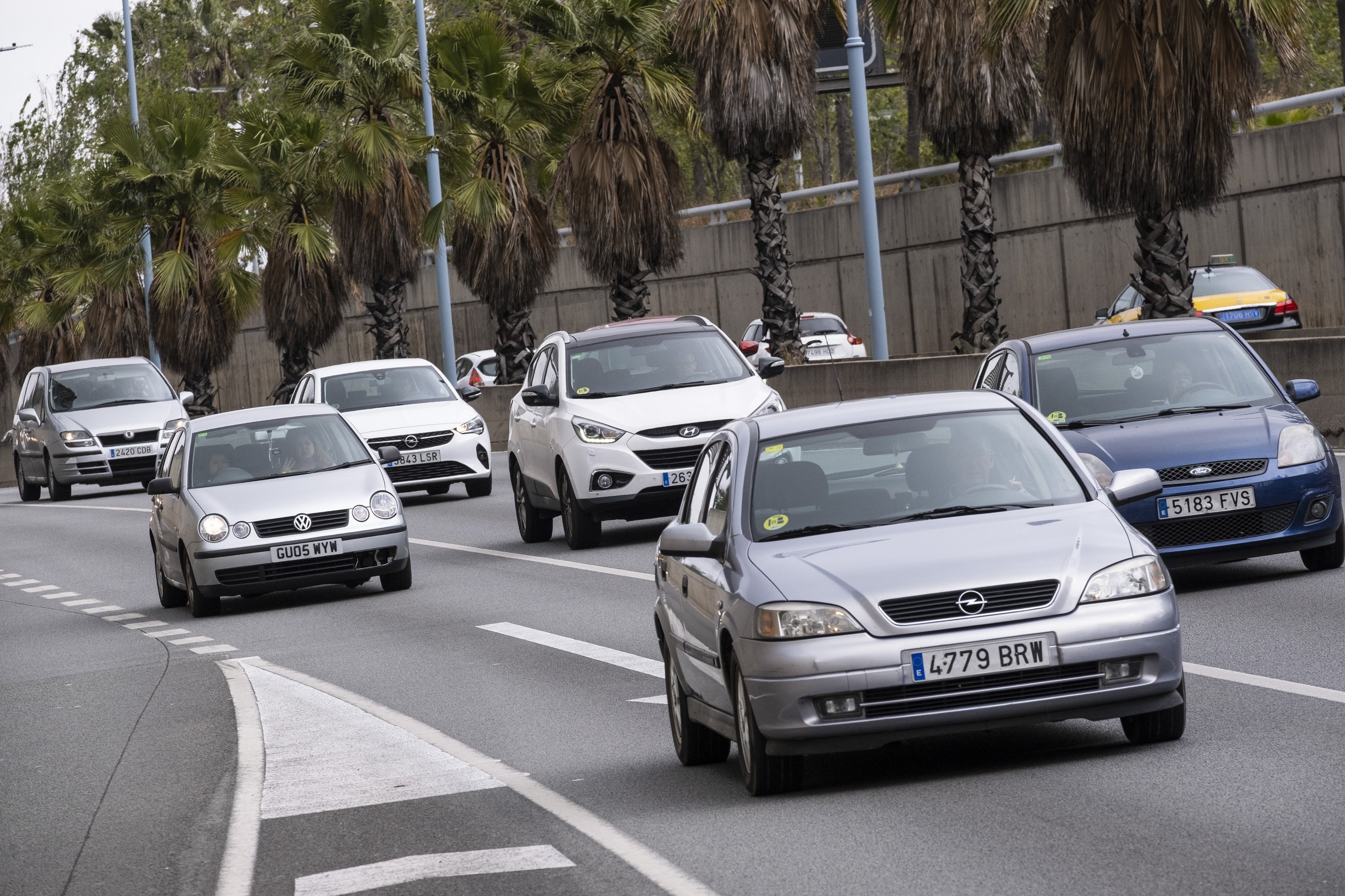 Tráfico, Ronda de Dalt, coches, tránsito - Foto: Carlos Baglietto