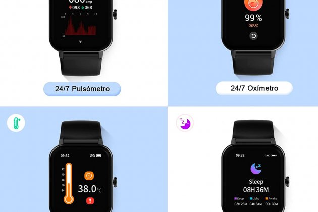 Smartwatch R3PRO d'IOWODO 1 Smartwatch R3PRO d'IOWODO 1