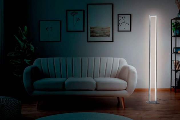 Llum de peu LED rectangular de Livarno Home Llum de peu LED rectangular de Livarno Home