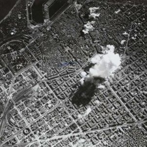Guerra civil. Bombardeig sobre Barcelona el 17 març 1938 Guerra civil. Bombardeig sobre Barcelona el 17 març 1938