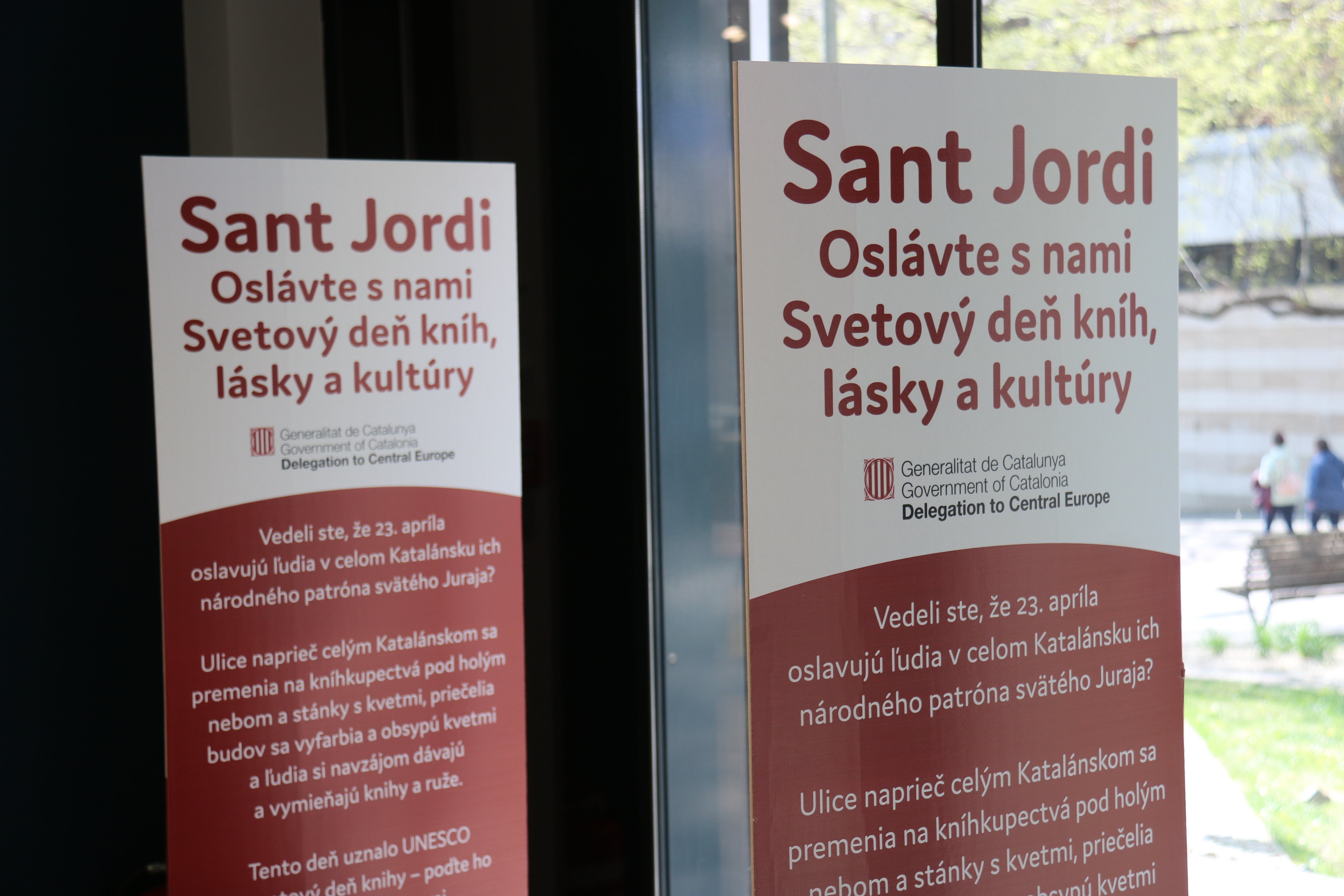 Eslovaquia se suma al Sant Jordi y lo celebrará por primera vez