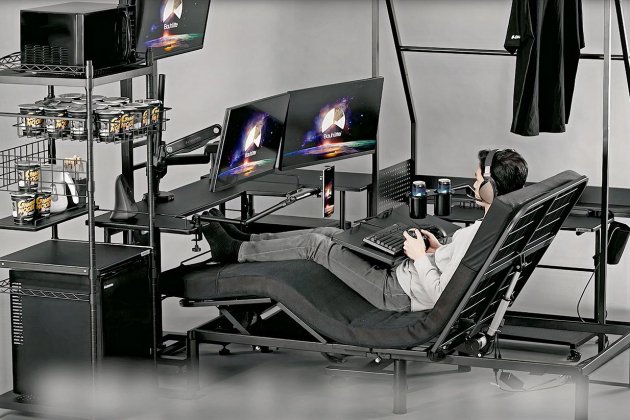 Silla gaming que se convierte en cama Silla gaming que se convierte en cama