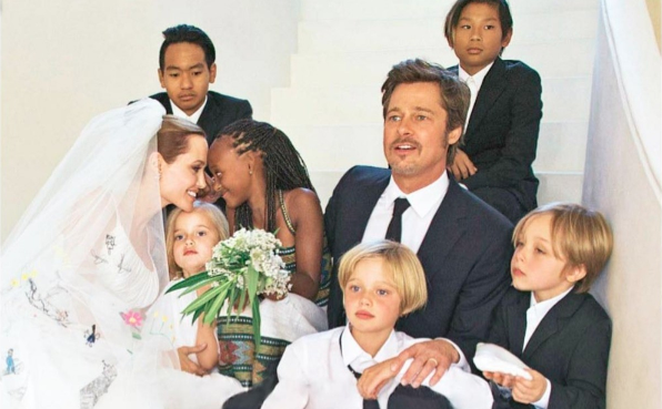 Angelina Jolie, Brad Pitt i els seus fills
