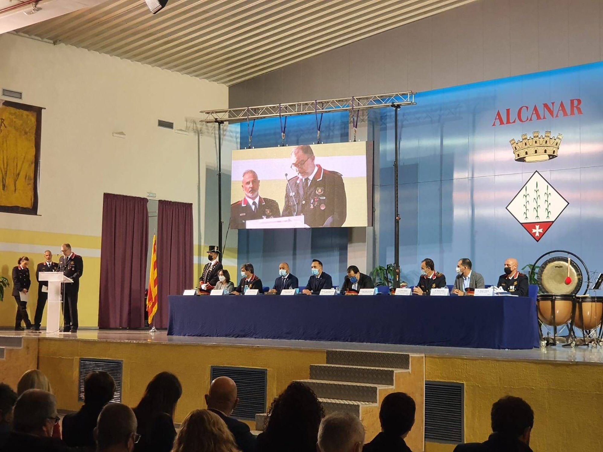 Els Mossos reconeixen a Alcanar l'esforç amb els crítics aiguats del setembre passat