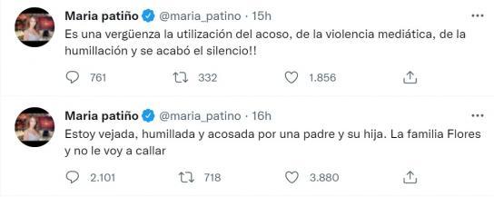 maría patiño TWITTER