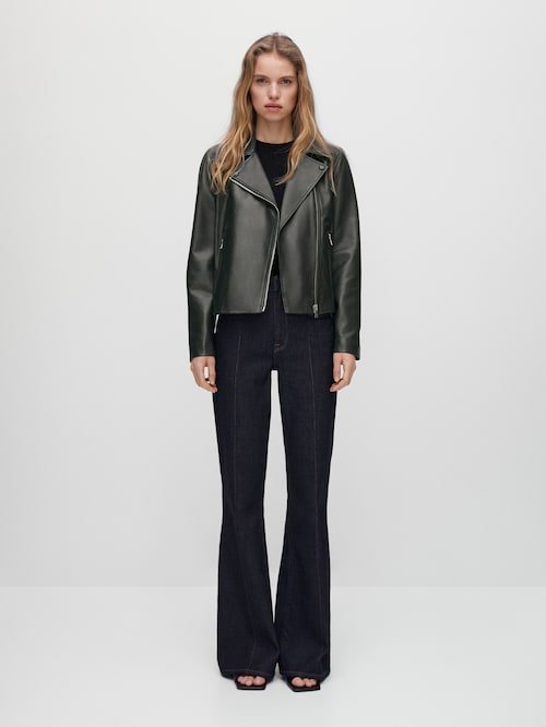 Chaqueta biker de Massimo Dutti