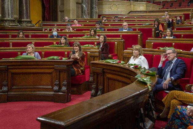 Acto «Letras en el Parlamento» por|para la festividad de Sant Jordi - Montse Giralt