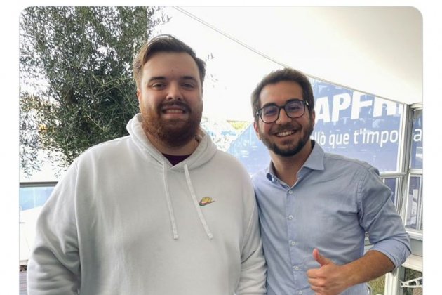 Ibai Llanos en el Open Banco Sabadell Guillem Estadella Twitter Ibai Llanos en el Open Banco Sabadell Guillem Estadella Twitter