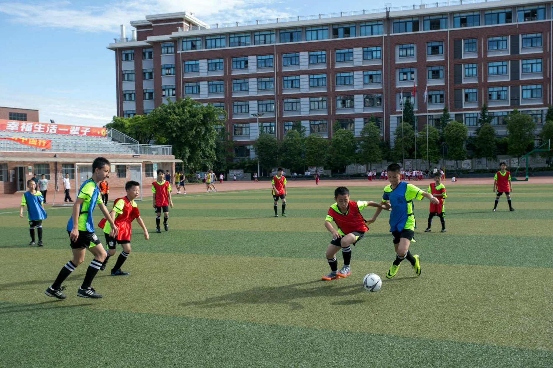 Una empresa catalana té l'objectiu de millorar el futbol a la Xina