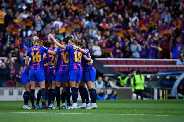 Barca femení celebracion gol FC Barcelona