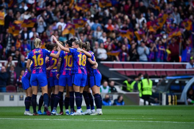 Barca femenino celebracion gol FC Barcelona Barca femenino celebracion gol FC Barcelona